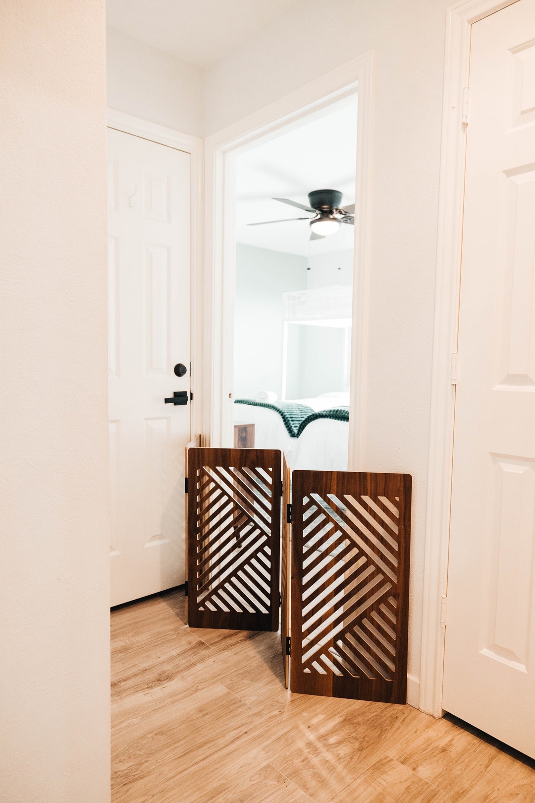 Freestanding Dog Gate Wooden Pet Gate Freestanding Pet Gate Doorway Pet