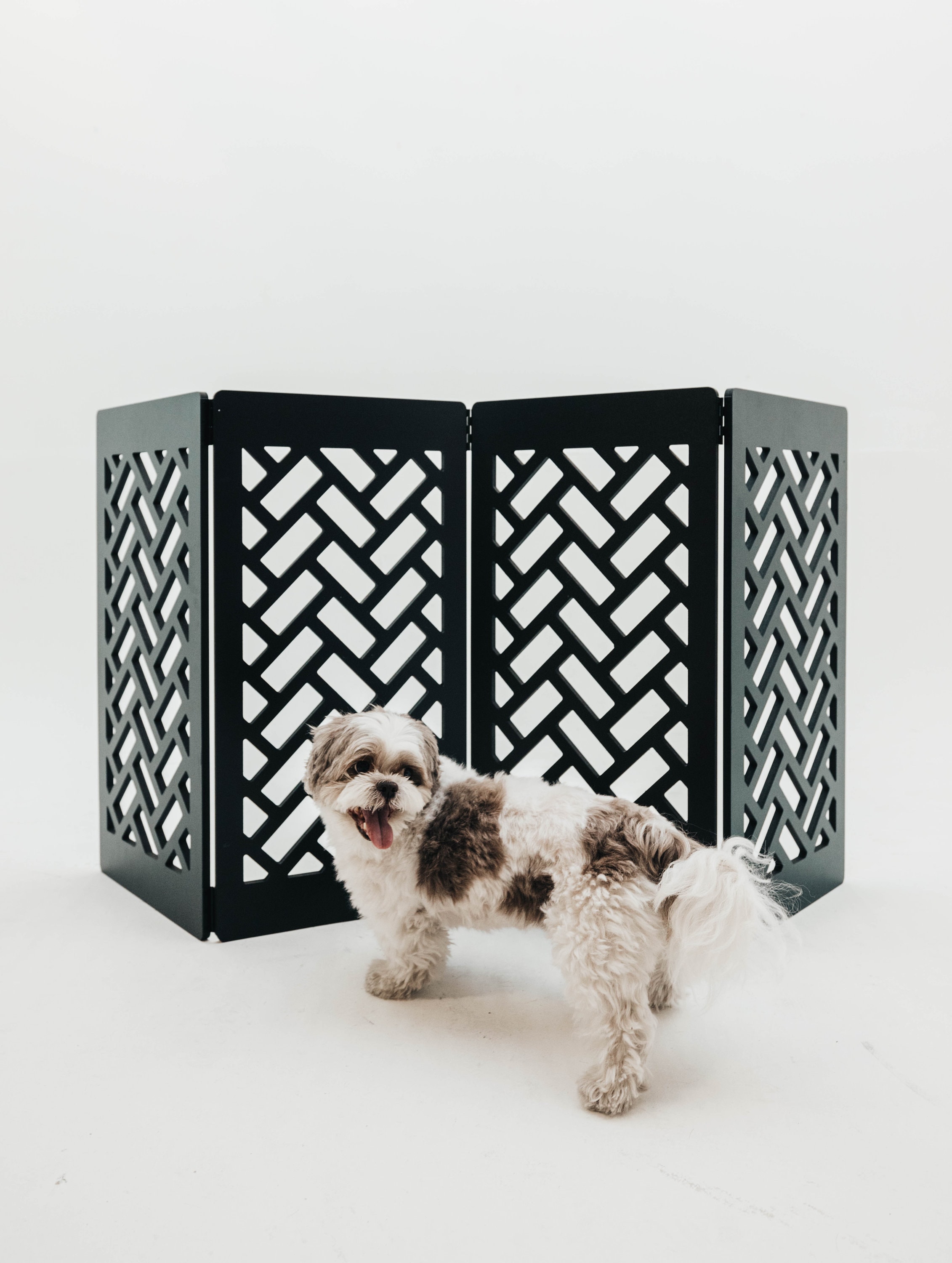 Freestanding Dog Gate Freestanding Pet Gate Doorway Pet Etsy