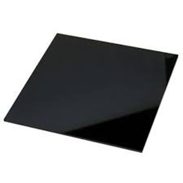 BUNDLE OF 4 - Black Acrylic Cut Pieces - Black Acrylic Cut To Size - Plexiglass - Black Plexi - Wedding Acrylic Sign - Plexiglass Sign