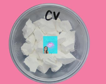 Muestras de trozos de maicena