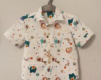 Camisa Max - Padrão de Costura Digital Infantil de 2 a 8 anos