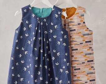 Vestido Frida Plissado - Padrão de Costura para Moda Infantil