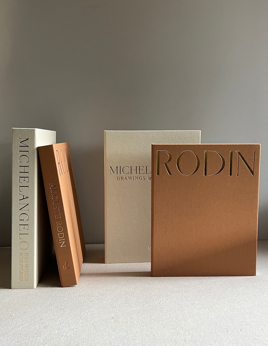 Decorative Coffee Table Book Box Set Openable Book Box Linen Book Box