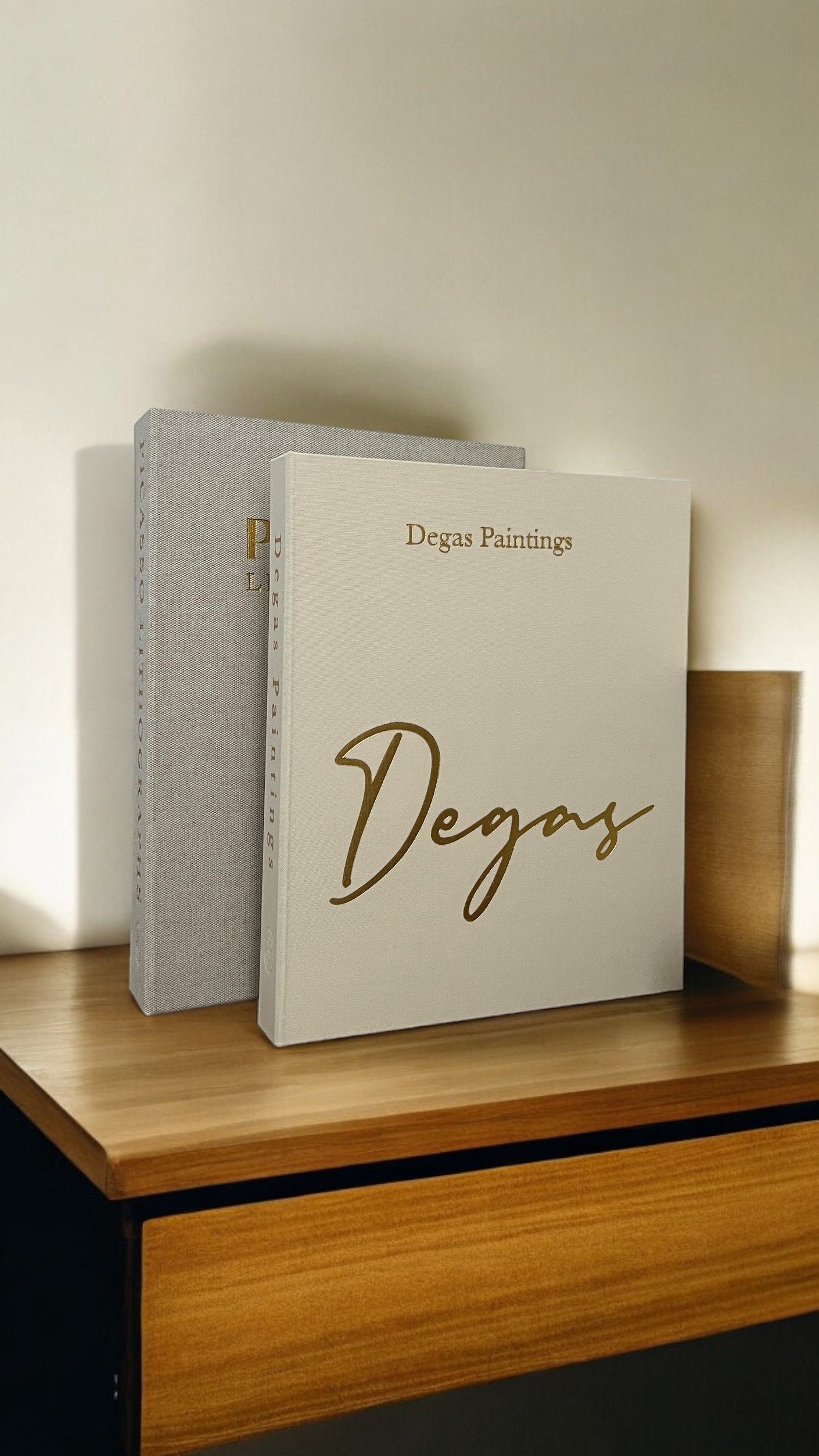 Duscdesp Decoratieve Boeken Set – 7 Stuks, Zwart-wit – Lege Displayboeken Voor Salontafel – Opvouwbaar, Geen Pagina’s