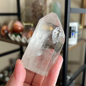 Clear Quartz Tower, Clear Quartz Tower with Rainbows, Quartz Tower From Brazil, Clear Quartz Tower, #649C