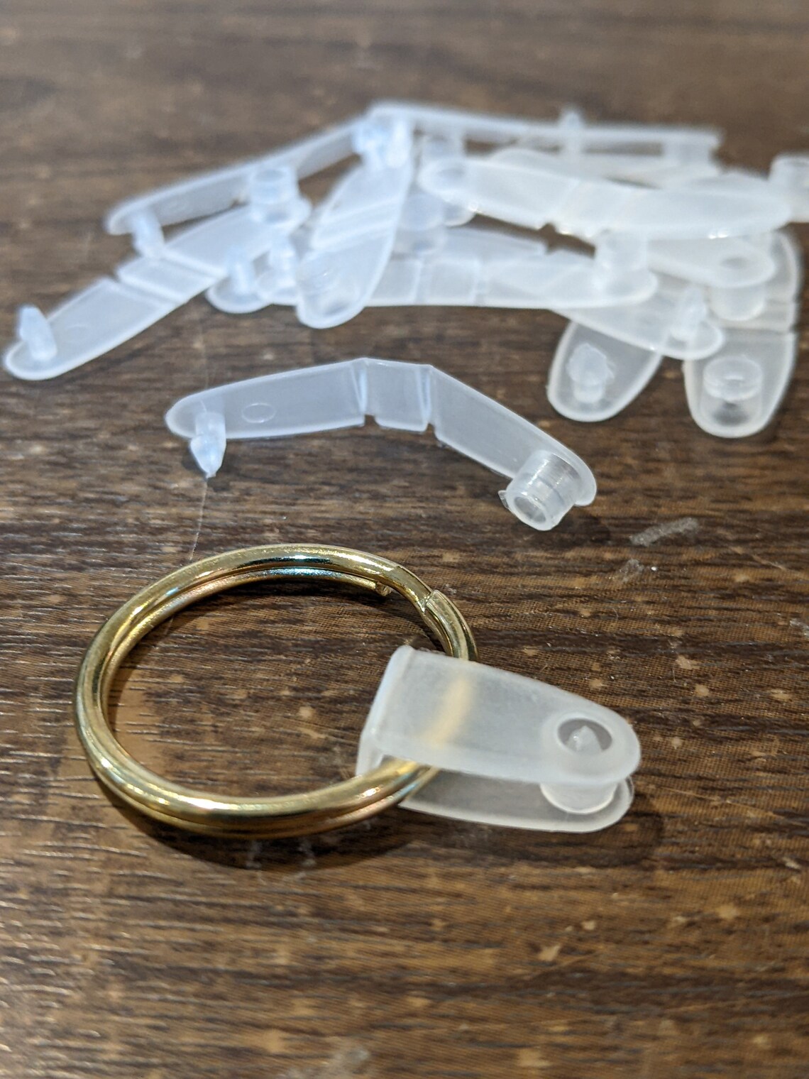 Plastic Connector Tabs Keyring Lanyard Lot of 550 Pieces Etsy