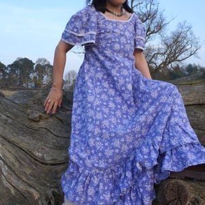 70s Laura Ashley praire maxi dress