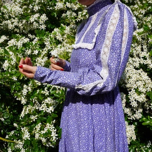 Vintage rare 1970s Laura Ashley dress
