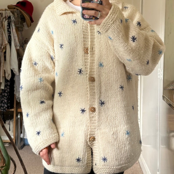 Vintage 90s Amano pachamama wool jumper