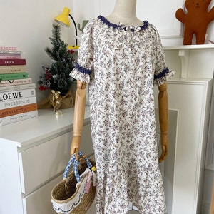 Preloved super süßes florales Midikleid