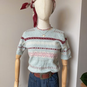 90s laura Ashley wool fluffy knitwear