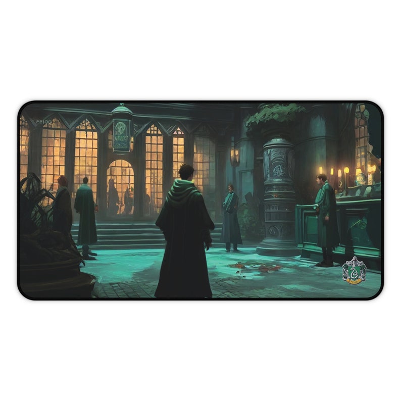 Slytherin Hogwarts Legacy Gaming Desk Mat Mouse Pad - Etsy