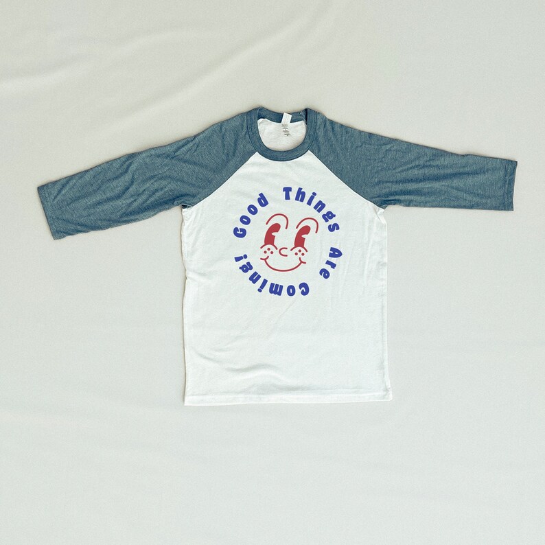 Good Things Are Coming 3/4 Sleeve Baseball Tee | Toddler Tee | 3/4 Sleeve Kids Shirt |  Cute Toddler Shirt