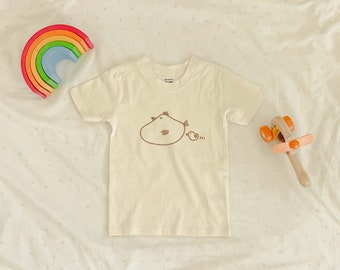 Chick Walk Walk | Toddler Shirt | Short Sleeve Kids Shirt |   Neutral Baby Clothes