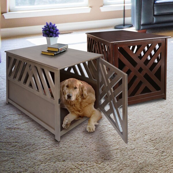 Dog Crate End Table Etsy