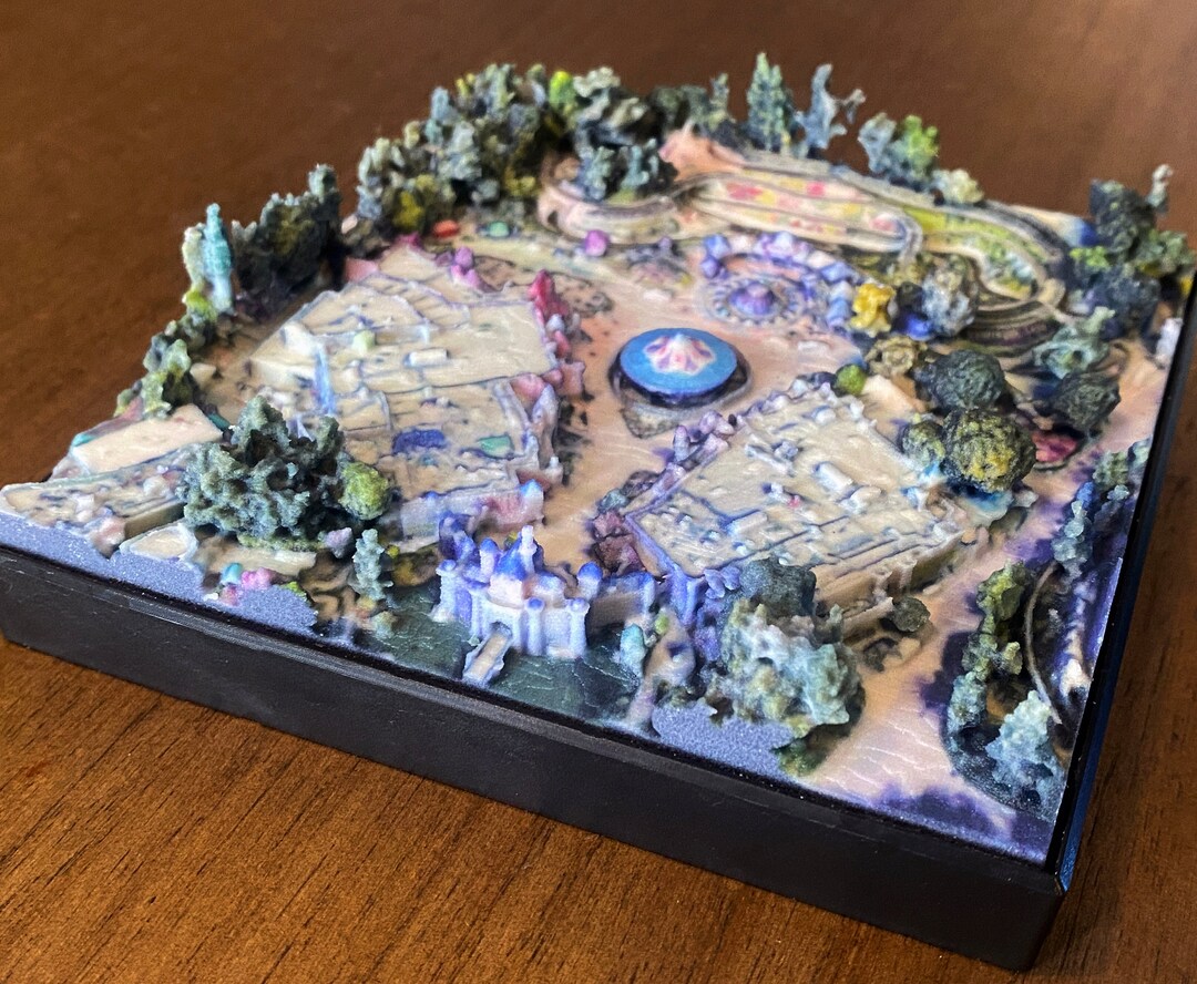 Disneyland Fantasyland West 5 X 5 & 8 X 10 Etsy