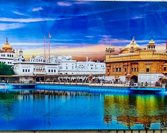Golden Temple Amritsar Wall Poster Fine HD Print Without Frame - Etsy Golden Temple Amritsar Wall Poster Fine HD Print Without Frame - Etsy