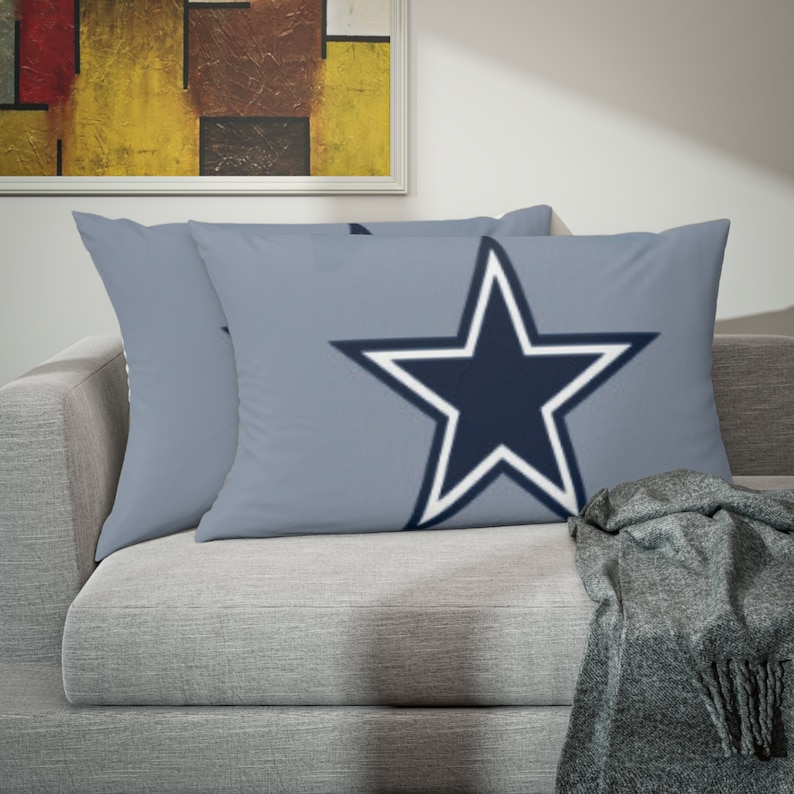 Pillow Shams Dallas Cowboys Womens Cowboys Gifts Cowboys Etsy