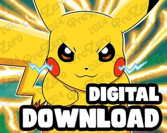 Pikachu - [Pokemon] (Digital Download)
