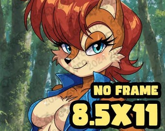 Sally Acorn - [Sonic the Hedgehog] Limited Fine Art Print