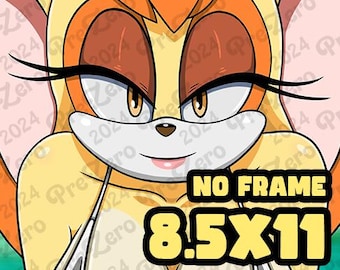Vanilla the Rabbit (Beach2) - [Sonic the Hedgehog] Limited Fine Art Print