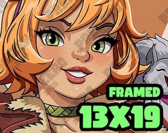 Squirrel Girl - [Marvel Rivals] Limited Fine Art Print (Framed)