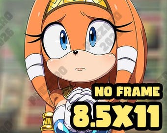 Tikal the Echidna (Altar) - [Sonic The Hedgehog] Limited Fine Art Print