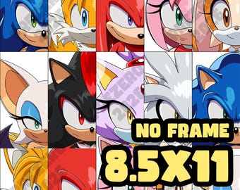 My Sonic Hero - [Sonic the Hedgehog] Limited Fine Art Print