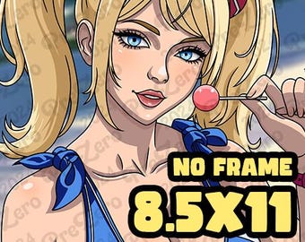 Juliet Starling - [Lollipop Chainsaw] Limited Fine Art Print