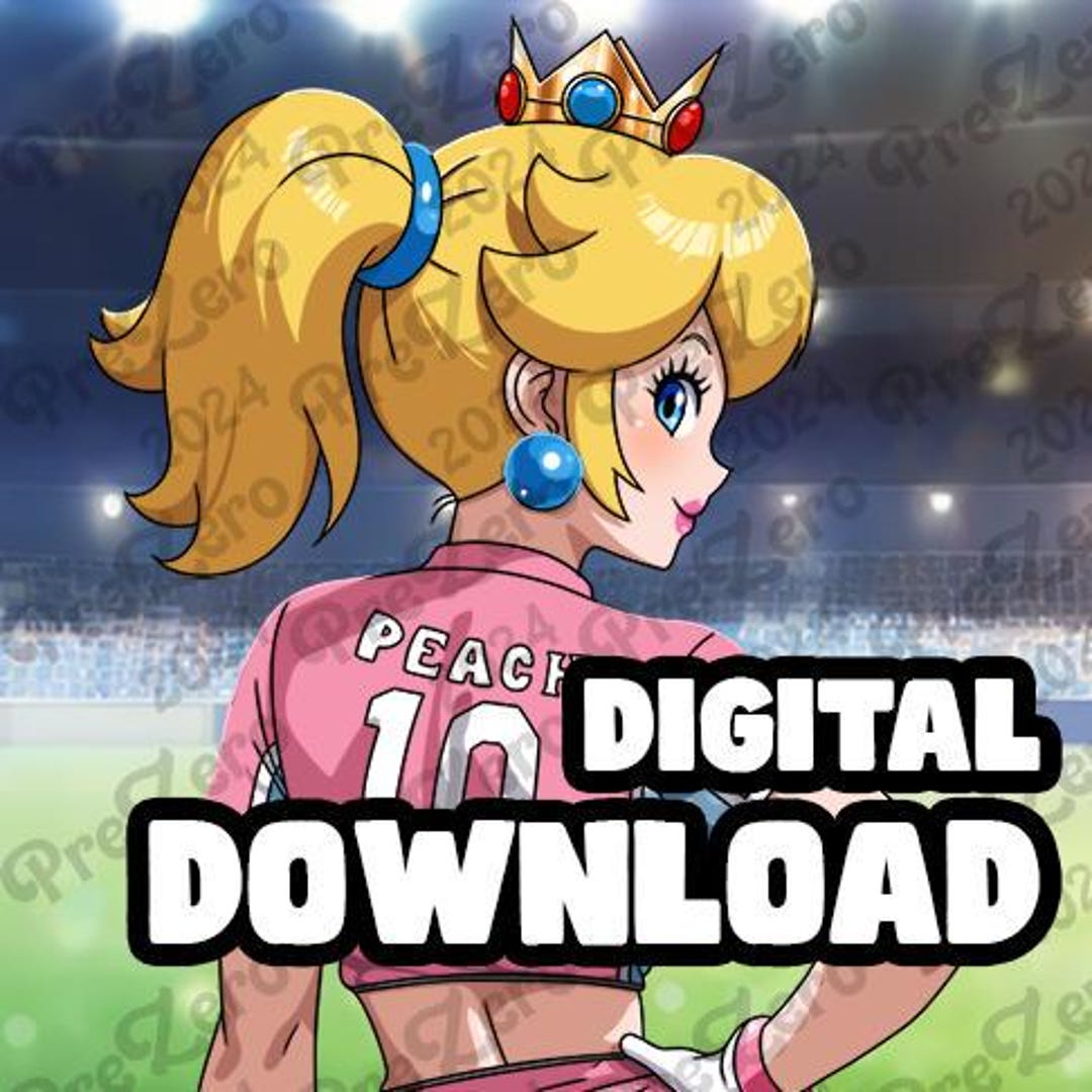 Princess Peach [super Mario Strikers] (digital Download) + 1080p PC