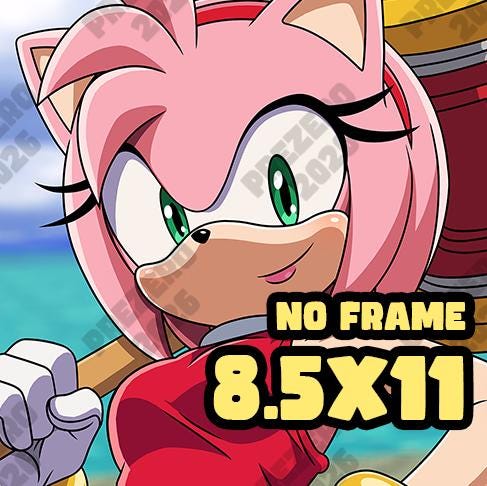 double head rose toy Amy Rose's Piko Piko Hammer from Sonic the Hedgehog - Free 3D Print Model