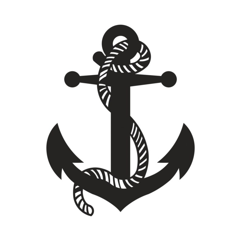 Wanddekoration aus Holz Schiff Anker. Home & Office - Etsy