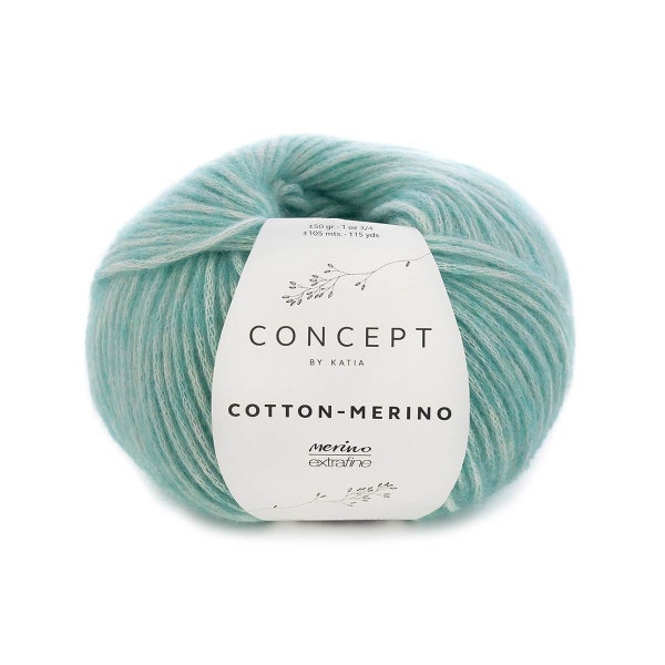 Cotton Merino Concept Yarn by FIl Katia