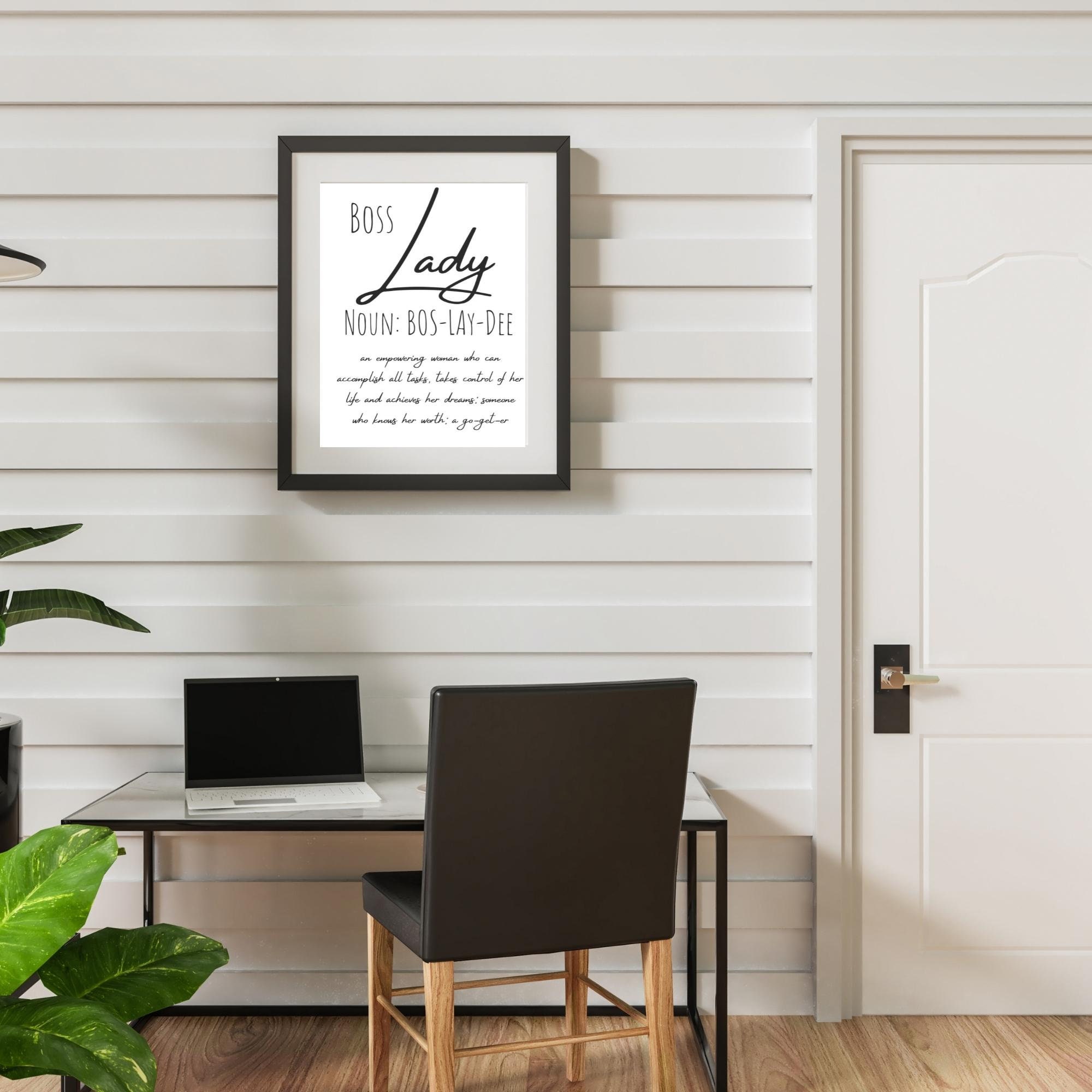 Boss Lay Lay Boss Lady, Bos-lay-dee, Noun, Digital Art, Digital Download, Printable ...