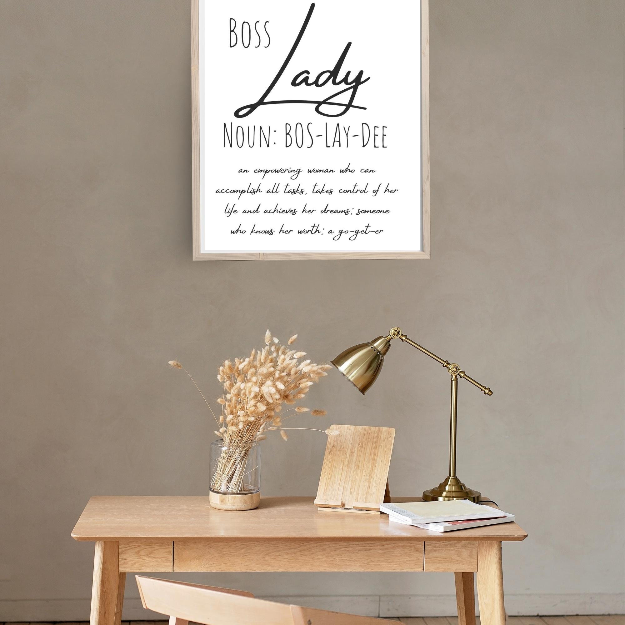 Boss Lay Lay Boss Lady, Bos-lay-dee, Noun, Digital Art, Digital Download, Printable ...