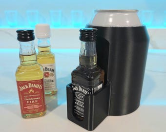 Jack Daniels and Coke Can Cooler, The Ultimate Whiskey and Cola Accessory, Drink Insulator, Drink Cozie, Country Rebel Party Gear