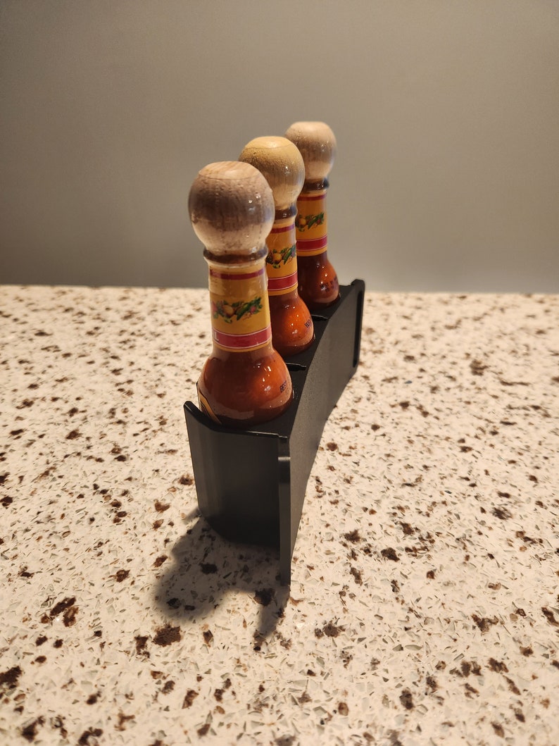 Triple Cholula Belt Holster, Mini 2 Oz Travel Sized Tactical Bottle