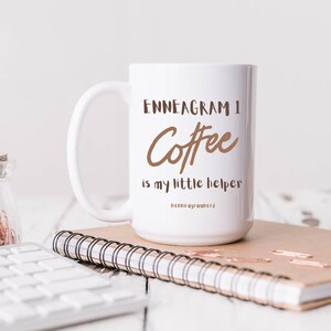 Enneagram 1 Coffee Ceramic Mug 15oz