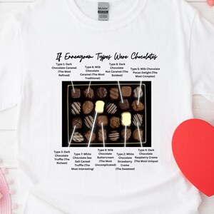 Enneagram Chocolates Shirt, Valentine&#39;s Day shirt, Funny Enneagram shirt, Valentine&#39;s Day gift