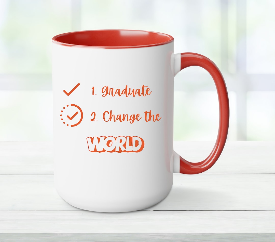 Graduate Mug Gift, Enneagram 3, Two-tone Coffee Mug, 15oz, Grad Gift ...