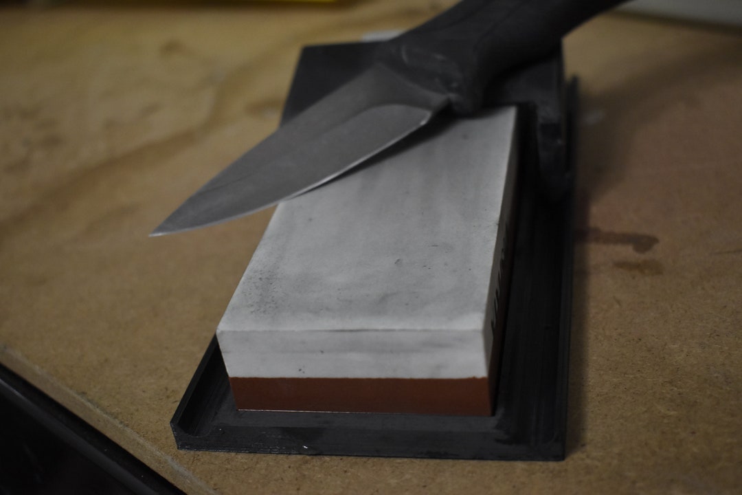 Knife Sharpening Slider for Whet Stones Etsy