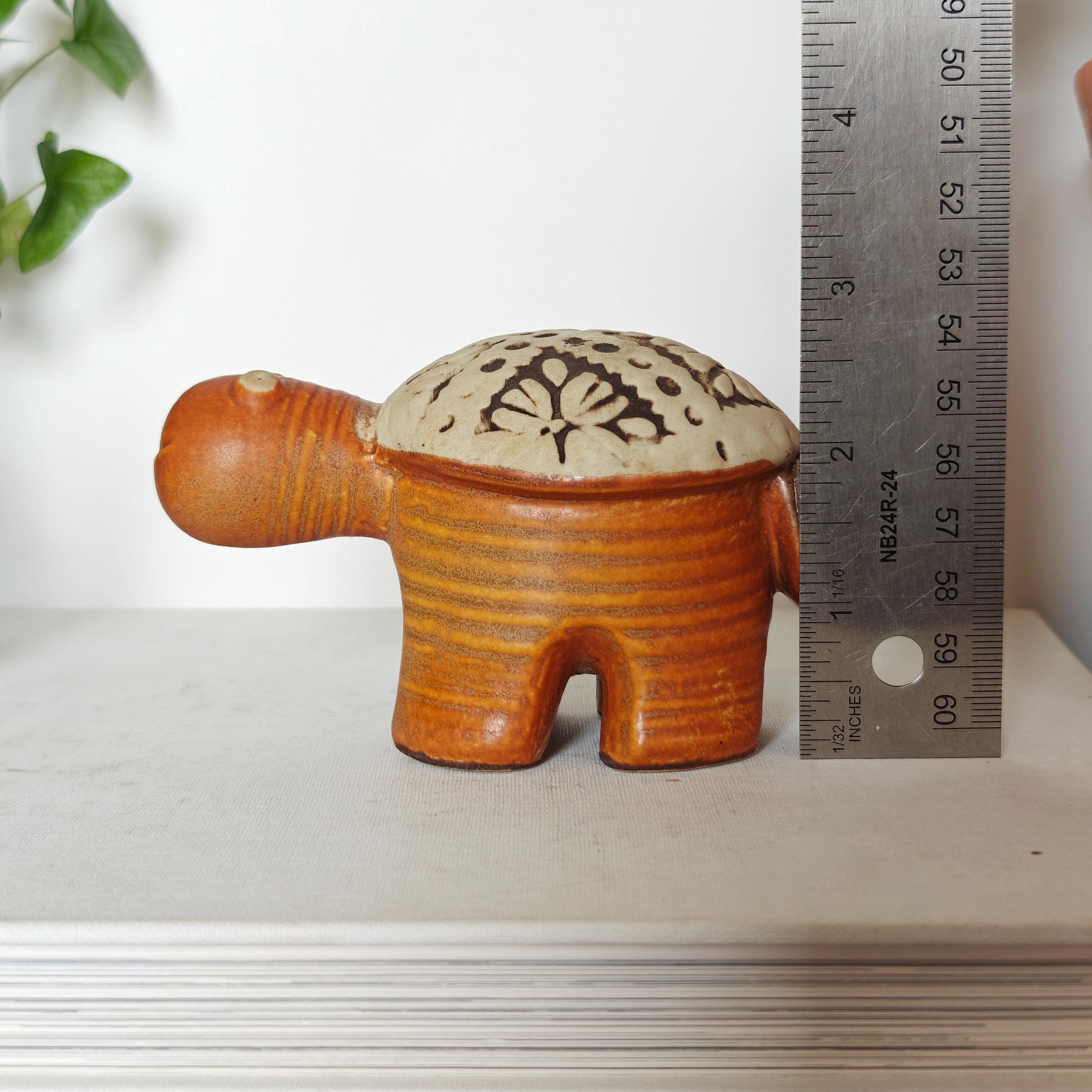 Lisa Larson Stoneware Turtle Gustavsberg JURA Series Swedish