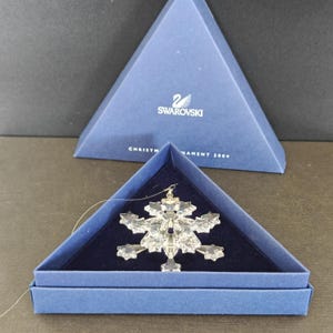 Swarovski Snowflake 2004 - Etsy