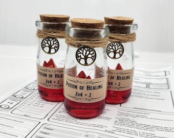 D&D Potion of Healing - Health Potion DnD dice roller