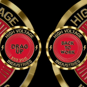 Drag Up Challenge Coin