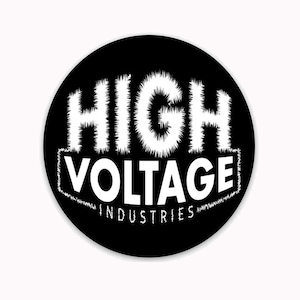 HVI Round Original Logo Sticker