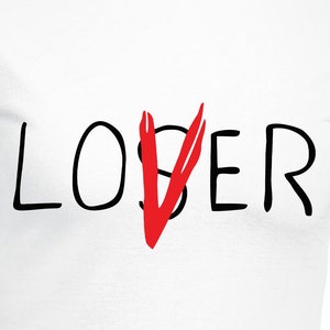 Lover / Loser Cut Files / Cricut / Silhouette Cameo / Svg Cut Files / Digital Files / PDF / Eps / DXF / PNG