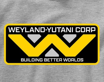 Weyland Yutani Corp Cut Files | Cricut | Silhouette Cameo | Svg Cut Files | Digital Files | PDF | Eps | DXF | PNG | Alien Inspired
