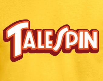 TaleSpin Digital Cut Files | Cricut | Silhouette Cameo | Svg Cut Files | Digital Files | PDF | Eps | DXF | PNG | Tale Spin