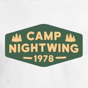 Camp Nightwing Cut Files / Cricut / Silhouette Cameo / Svg Cut Files / Archivos digitales / PDF / Eps / DXF / PNG / Fear Street
